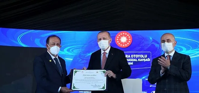 Başkan Erdoğan adına hatıra ormanı kuruldu