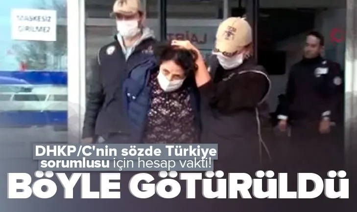 Son dakika: MİT operasyonuyla yakalanan DHKP/C’nin sözde Türkiye sorumlusu Gülten Matur adliyeye sevk edildi