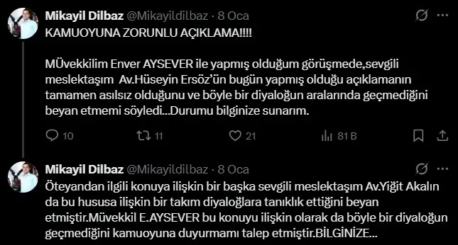 Silivri’de sıkılmayan el krizi: Enver Aysever’in avukatı gerçeği açıkladı