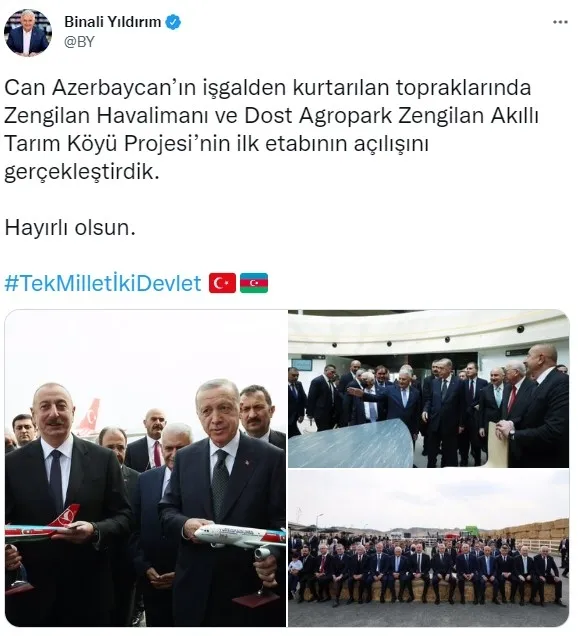 AK Parti Genel Başkan Vekili Binali Yıldırım Azerbaycan’da trafik kazası geçirdi! İşte ilk görüntüler | Sağlık durumu nasıl?