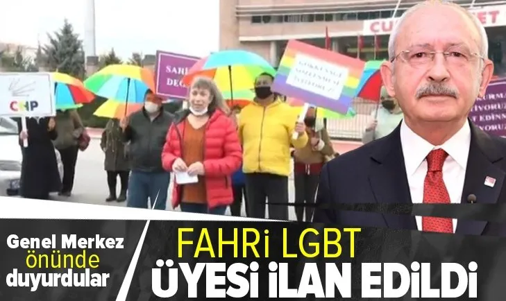 “LGBT aile yapısını bozmuyor” diyen Kemal Kılıçdaroğlu fahri LGBT üyesi ilan edildi
