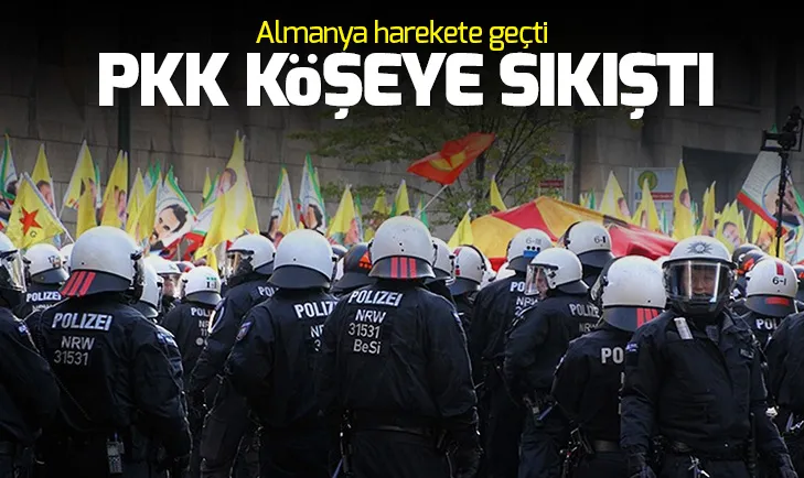 PKKya kötü haber! Almanya terör eylem yeri olmayacak