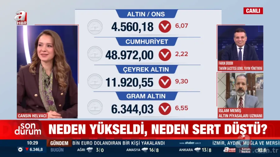 Altında kırmızı pazartesi alarmı! İslam Memiş gram için net konuştu: Al ve unut 7