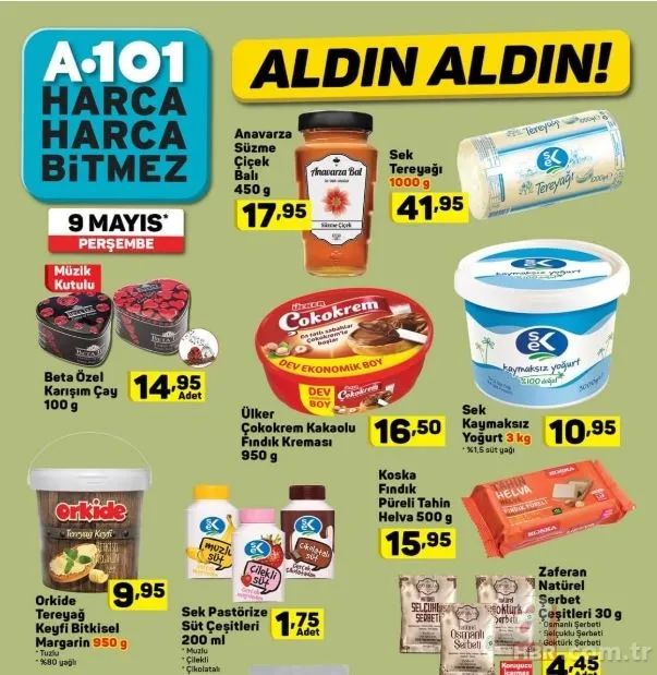 A101 aktüel ürünler kataloğu 9 Mayıs son dakika fırsatları! A101 indirimli ürünler neler? 8