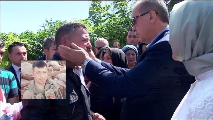 Hakkari şehidi Halil İbrahim Gürel son yolculuğuna uğurlandı - 1