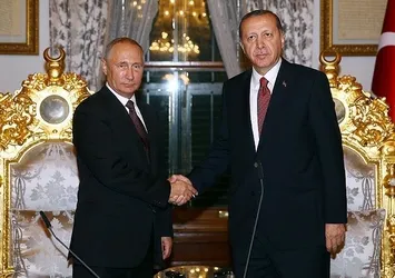 Cumhurbaşkanı Erdoğan, Putin ile görüştü