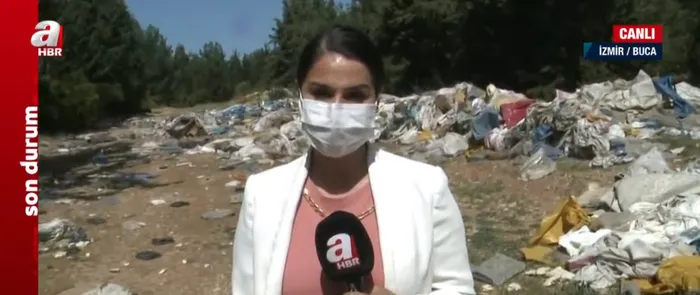 Son dakika: İzmir Buca’da ormanlık alan çöp yığınına döndü