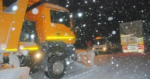 Antalya’da nisan ayında kar