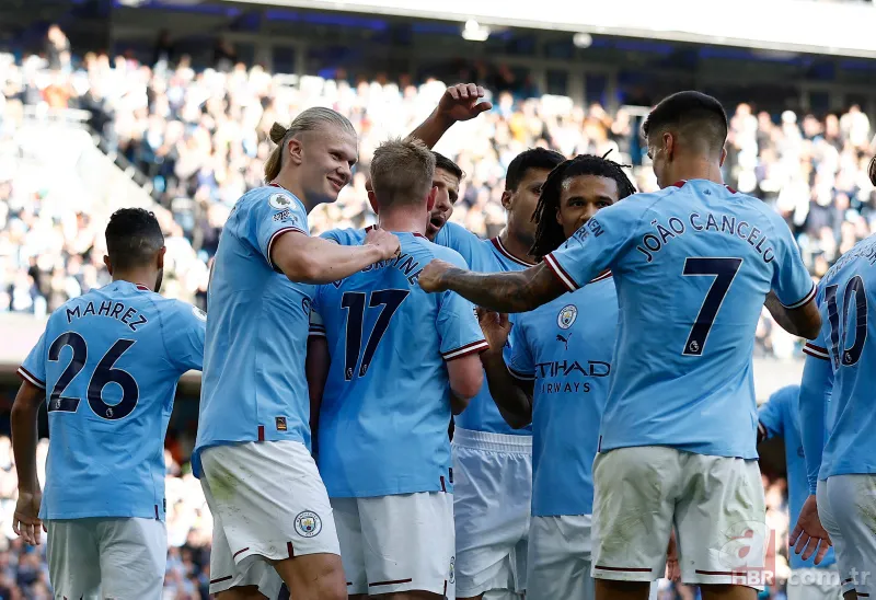 Haaland durdurulamıyor! Yine attı Manchester City farka koştu 11