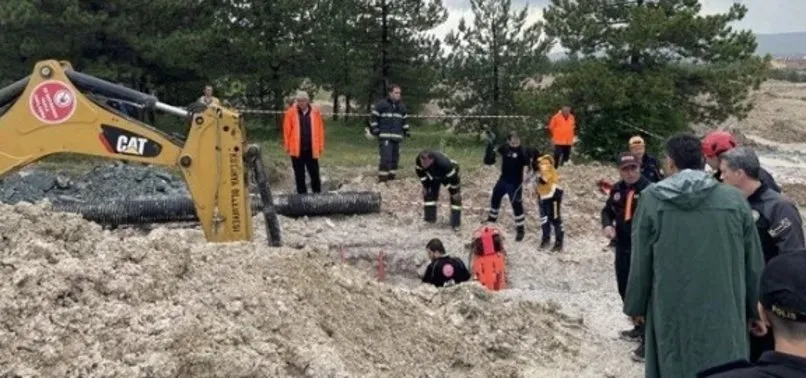 Kütahya’da heyelan can aldı! Bir işçi hayatını kaybetti