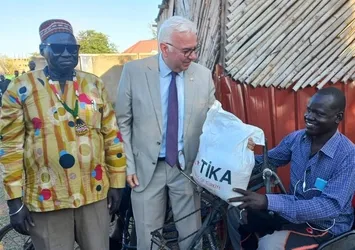 Türkiye'den Güney Sudan'a yardım eli!