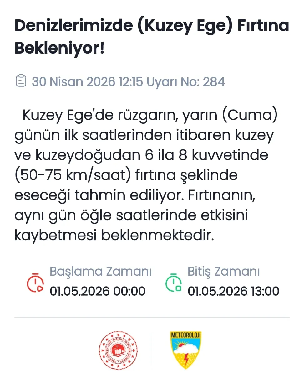 1-6-mayista-81-ile-10-derece-soguk-uyarisi-kar-ve-dolu-geliyor-planlar-degisecek-mi-1777555968192.jpg Kuzey Ege’de günün ilk saatlerinden itibaren kuzeyli yönlerden kuvvetli rüzgar bekleniyor. (Görsel: MGM)