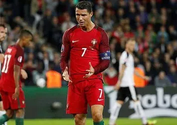 Ronaldo Portekiz'i yaktı!