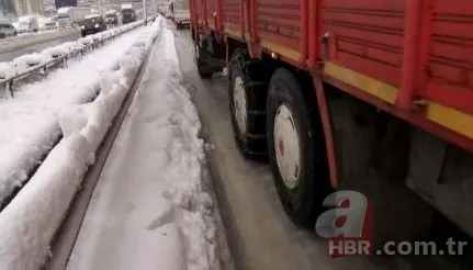 İstanbullunun kabus gecesi! 15 saattir yolda kalan vatandaş: Su ve bisküvi ile duruyorum 20