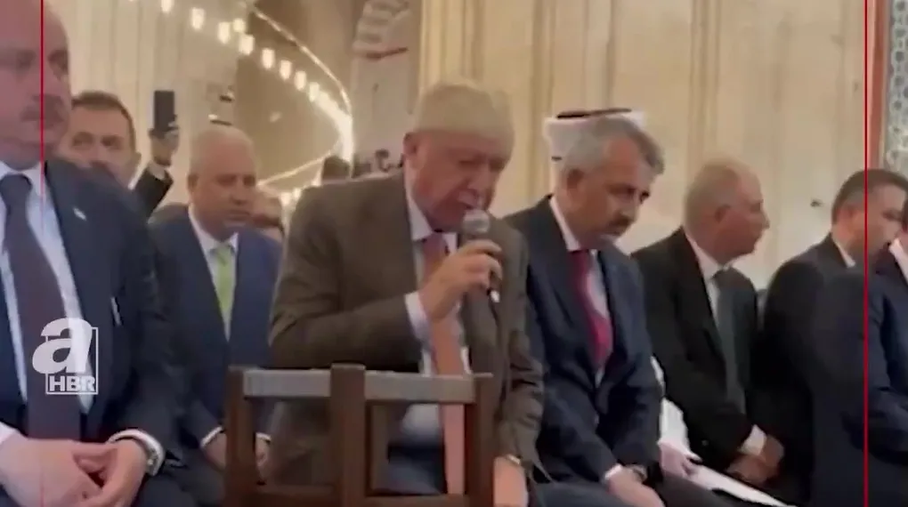 Başkan Erdoğan'dan Selimiye'de Kur'an-ı Kerim tilaveti