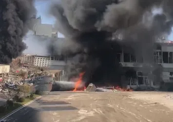 Adıyaman'da eski kamu binasında patlama