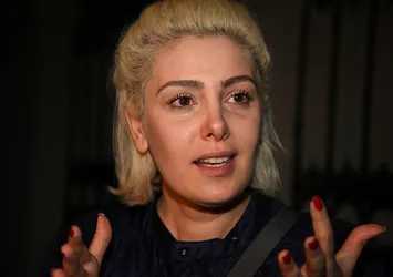 Burcu Binici'yi asayişe çektiler