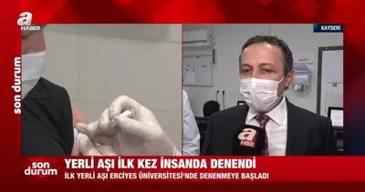 Yerli Kovid-19 aşısında Faz2 ve Faz3 aşamasına ne zaman geçilecek? A Haber canlı yayınında açıkladı