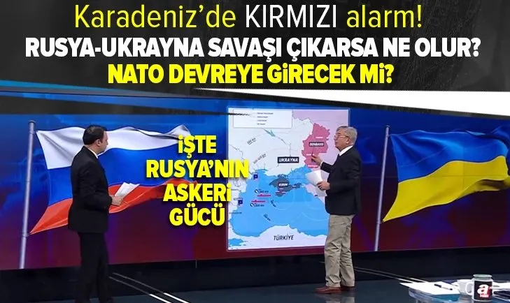 Rusya-Ukrayna savaşı çıkarsa ne olur? NATO devreye girecek mi? Mesut Hakkı Caşın harita üzeninde açıkladı