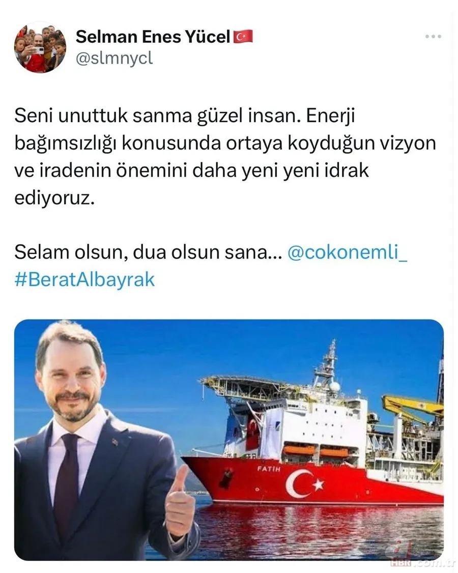 Muhalif eski Bakan Türker'den dikkat çeken Karadeniz gazı açıklaması: Allah'ı var mimarı Berat Albayrak 17