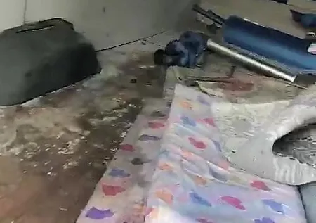 Denizli’de yatakla dolaşan hırsız çamura saplanınca yakayı ele verdi