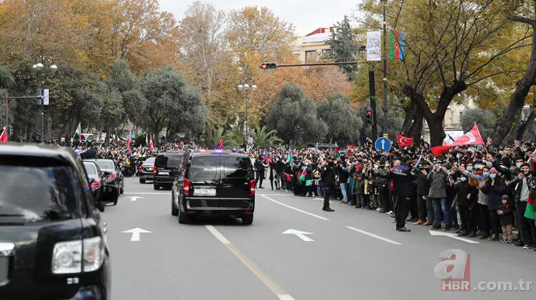 Azerbaycan'daki Zafer Günü'nün Onur Konuğu Başkan Erdoğan Bakü'de! Azerbaycan'da büyük heyecan 6