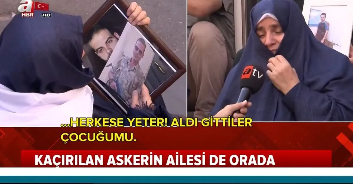 Teröristler yanından alıp götürdüler |Video