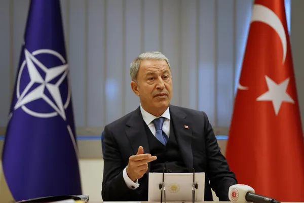 Milli Savunma Bakanı Hulusi Akar’dan İsveç-Finlandiya tepkisi: PKK’daki İsveç yapımı tanksavar silahları sorduk