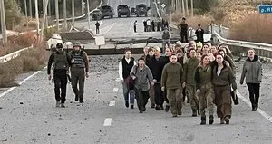 Ukraynalı kadınlar ülkelerine döndü