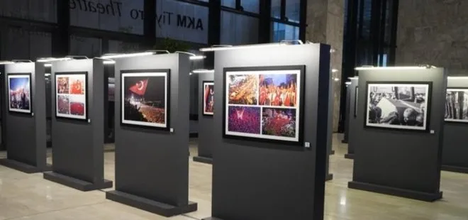 Turkuvaz Medya tarafından hazırlanan 15 Temmuz sergisi Atatürk Kültür Merkezi’nde ziyaretçilerini bekliyor