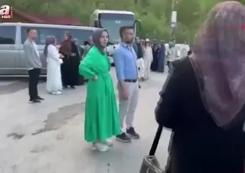 Malatya’da hatalı park dönüşü engelledi