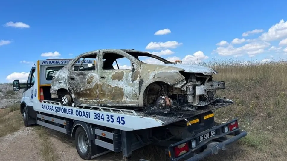 Ankara'da iki taksiciye dehşeti yaşattılar! Birini yakıp diğerini uçurumdan attılar | Kan donduran olay