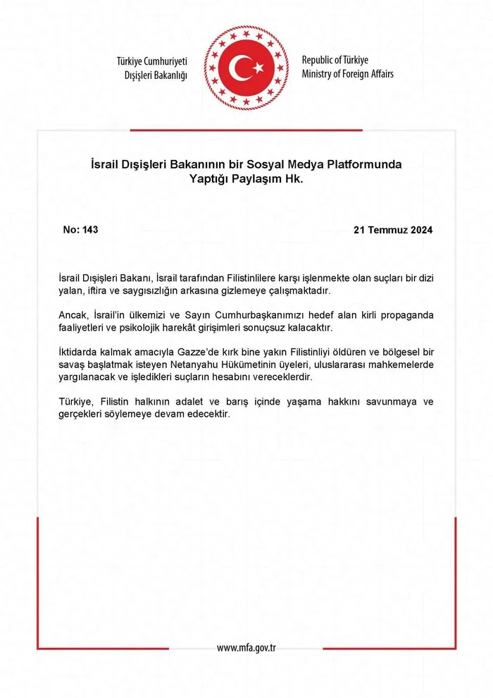 baskan-erdoganin-sozleri-teror-devletini-kudurttu-israilli-bakan-katz-baskan-erdogani-alcakca-hedef-aldi-disis-1721578321651.jpeg DIŞİŞLERİ BAKANLIĞINDAN TEPKİ