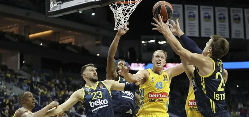 Fenerbahçe Euroleague’de ALBA Berlin’e 84-70 mağlup oldu