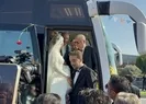 En mutlu günlerinde Başkan Erdoğanı karşılamaya gittiler!