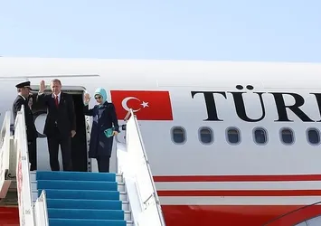 Cumhurbaşkanı Erdoğan Rusya'ya gitti
