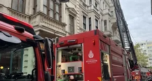 Beyoğlu’nda otelde yangın paniği!