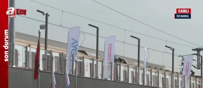 İstanbul’a yeni nesil raylı ulaşım! Sirkeci-Kazlıçeşme banliyö hattı bugün hizmete açıldı