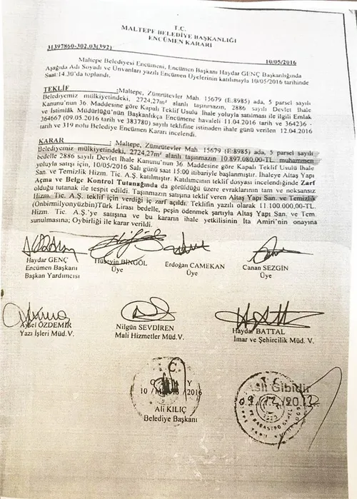 CHP Maltepe Belediye Başkan Adayı Ali Kılıç’ın tapu yalanı elinde patladı