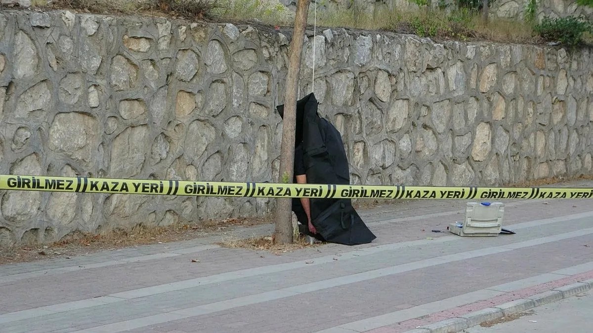 Malatya'da kan donduran olay! Ağaca asılı halde bulundu