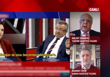 Son dakika: Başkan Erdoğan'ı hedef alan CHP'li Engin Altay'a A Haber canlı yayınında sert tepki: Hem cahil hem küstah!