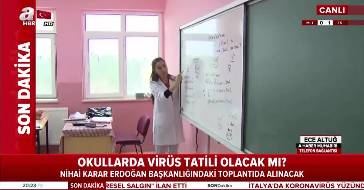 Okullarda koronavirüs tatili olacak mı?