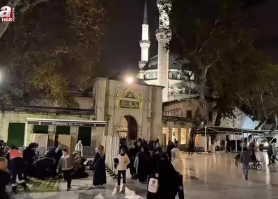 Eyüpsultan Camisi’nde Gazze için dua programı