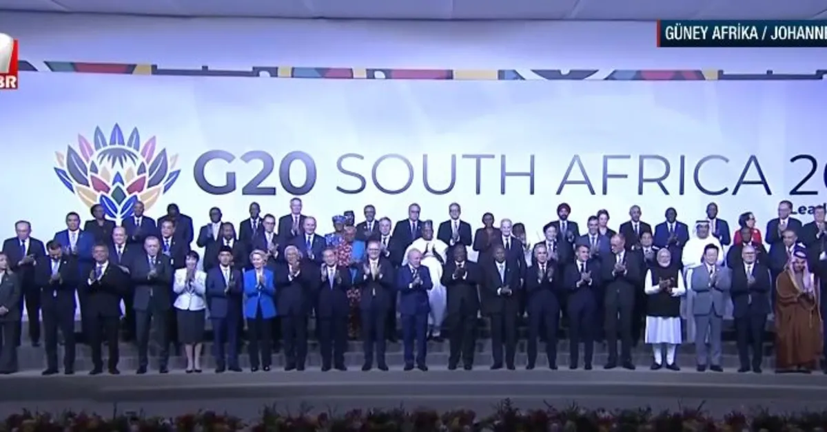 G20'de aile fotoğrafı!