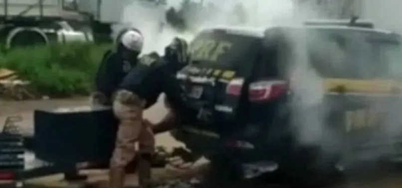 Brezilya’da vahşet! Polis gaz bombasıyla bagaja kapatıp öldürdü