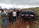 Devrilen otomobil can aldı