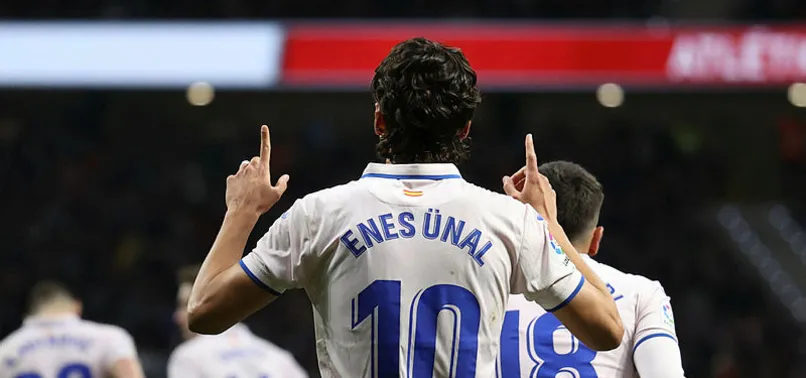 Milli yıldızımız Enes Ünal Getafe'de Ocak ayının futbolcusu seçildi