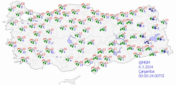 1709610265829.png Günlerdir beklenen sağanak yağış bugün başlıyor! Sıcaklıklar 10 derece birden düşecek! Meteoroloji'den üst üste yeni uyarılar... - 7