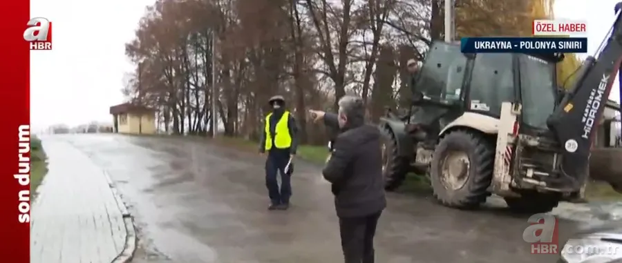 DÜNYANIN GÖZÜNÜ ÇEVİRDİĞİ NOKTA! A Haber Polonya - Ukrayna sınırında 7