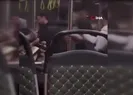 Otobüste yumruk yumruğa kavga kamerada